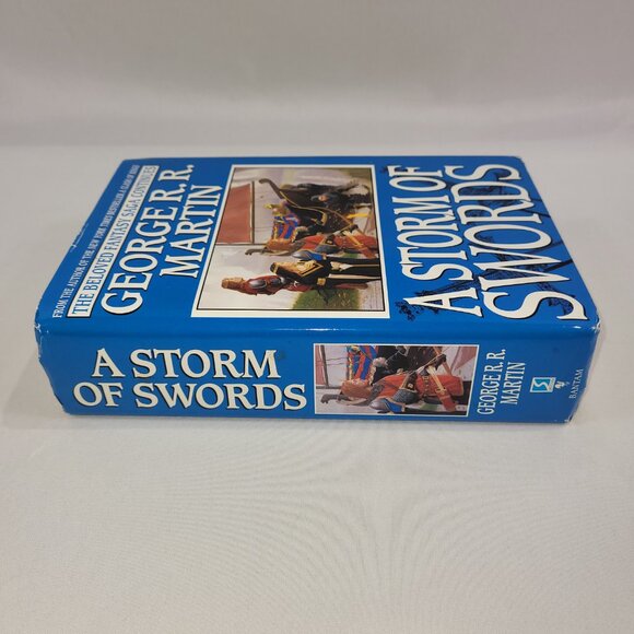 George R R Martin A Storm of Swords Hardcover Book Club Game of Thrones Novel - Picture 2 of 3